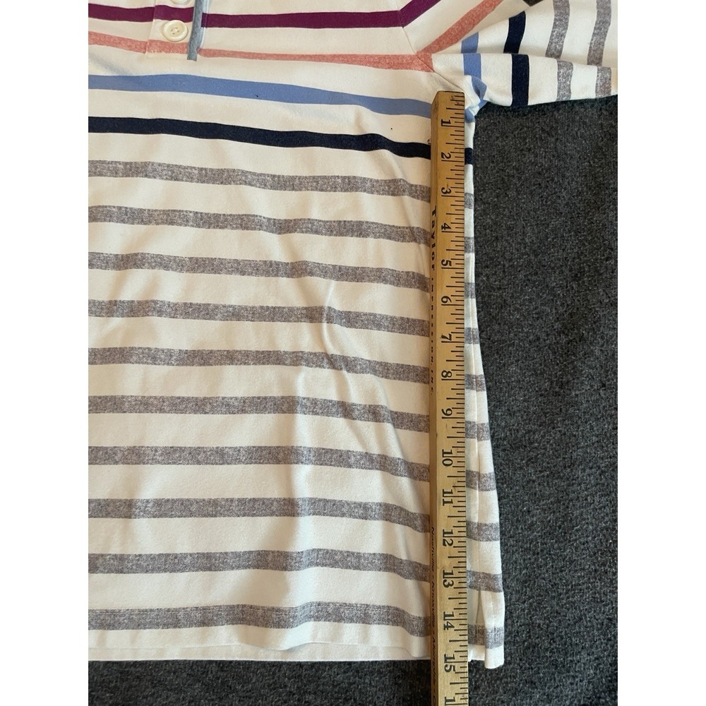 T by Talbots Pullover Sweatshirt Women's Striped Size Small Petite - Picture 6 of 9